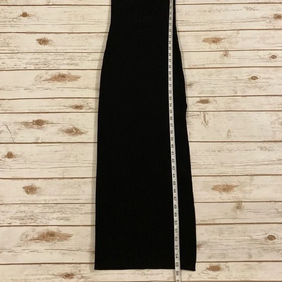 Marina Moscone Two Tone Mock Neck Sweater MIDI Dress XL - Picture 7 of 11